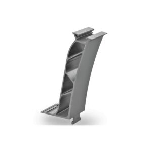 Călăreț mare, piesă spate, aluminiu