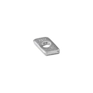 Piuliță plată filetată, inox